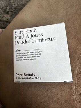 Rare Beauty Soft Pinch Blush - Joy (Cream White Box with Burgundy Text)